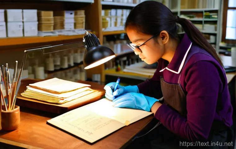 섬유기사와 실기시험 준비 사례 - **Image Prompt 2: Collaborative Synthetic Fiber Study Session**
    Four young adult textile enginee...