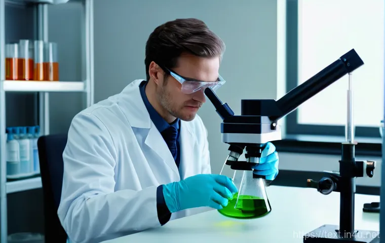 섬유기사와 실기시험 대비 성공 사례 - A focused young woman in her early twenties, dressed in a comfortable yet stylish sweater and jeans,...