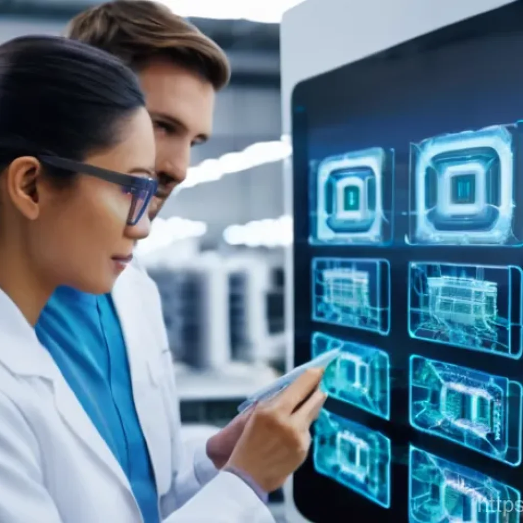 섬유기사와 시험 준비의 효과적인 방법 - **Prompt 1: Future of Textiles Lab**
    A bright, ultra-modern textile research laboratory. A diver...