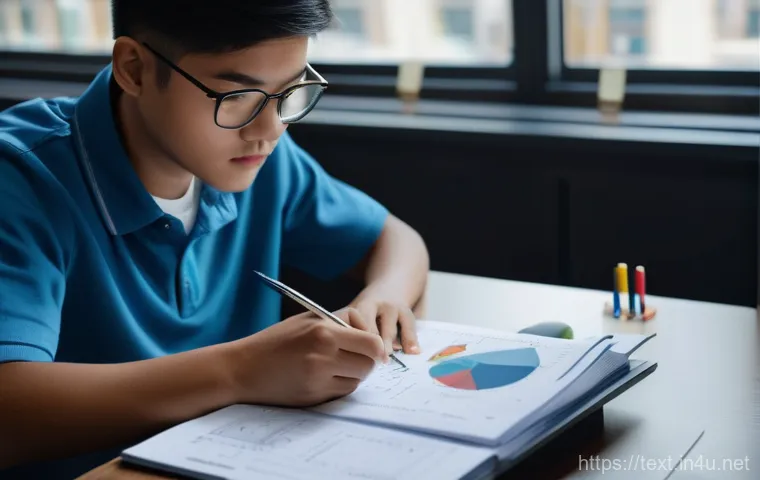 섬유기사 필기시험의 예상 문제 - A professional textile engineer, in a clean, brightly lit laboratory, stands confidently amidst vari...