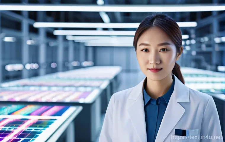 섬유기사 필기시험 예상문제 - A focused student, gender-neutral and of diverse ethnicity, is seated at a minimalist, tidy study de...