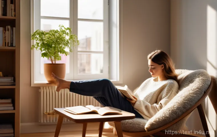 섬유기사 필기시험 대비 전략 - A whimsical forest scene at dusk, with soft, ethereal lighting filtering through ancient, moss-cover...