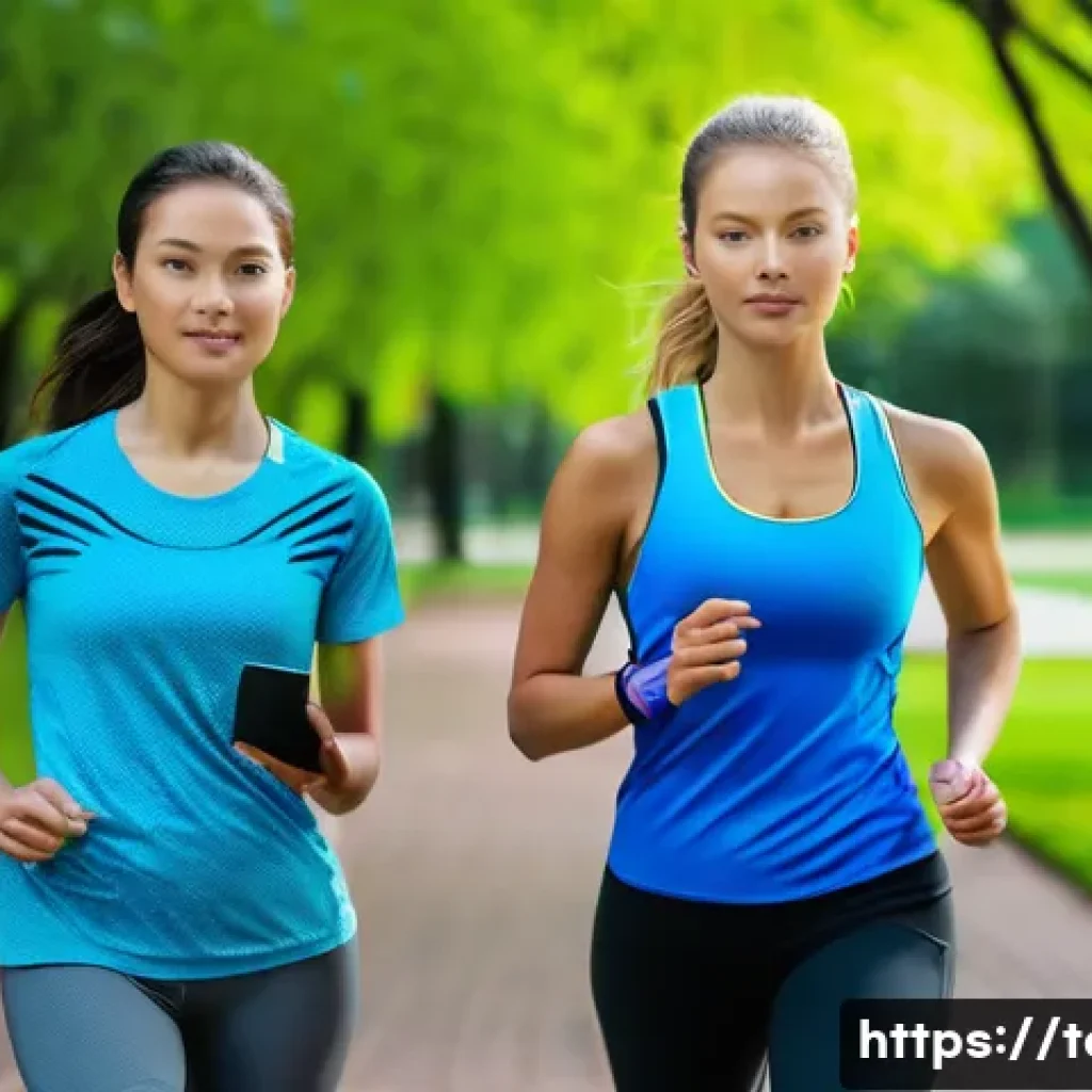 섬유기사와 관련 직업군의 특징 - **Prompt 1: Smart Wearable Textile for Health Monitoring**
    A vibrant, dynamic scene in a modern,...