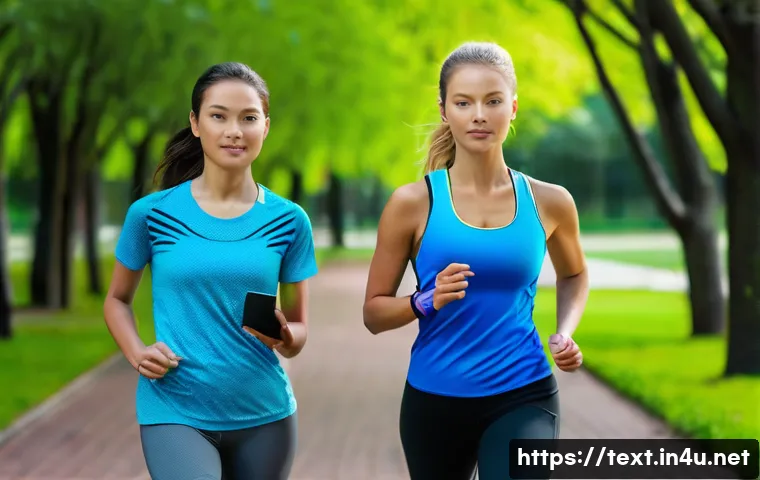 섬유기사와 관련 직업군의 특징 - **Prompt 1: Smart Wearable Textile for Health Monitoring**
    A vibrant, dynamic scene in a modern,...